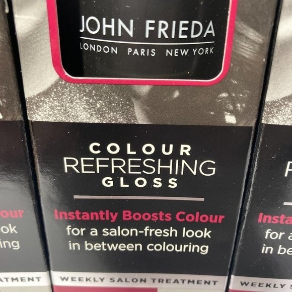 John Frieda Colour Refreshing Gloss Cool Reds 4 Boxes DISCONTINUED Color - Picture 3 of 13